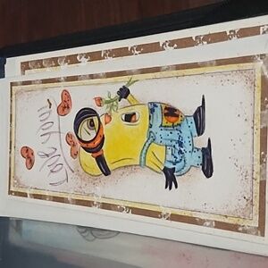 Minions postcard